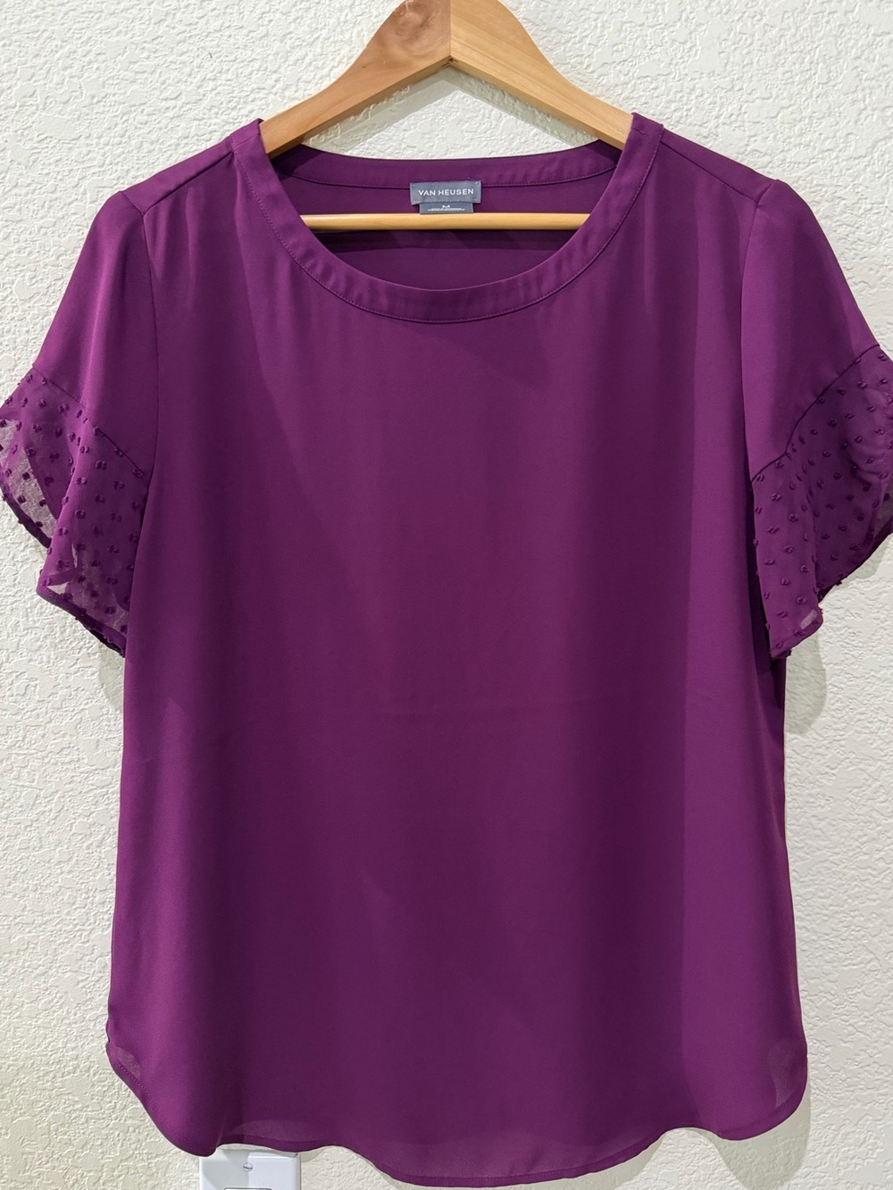 Van Heusen Deep Blouse Purple
